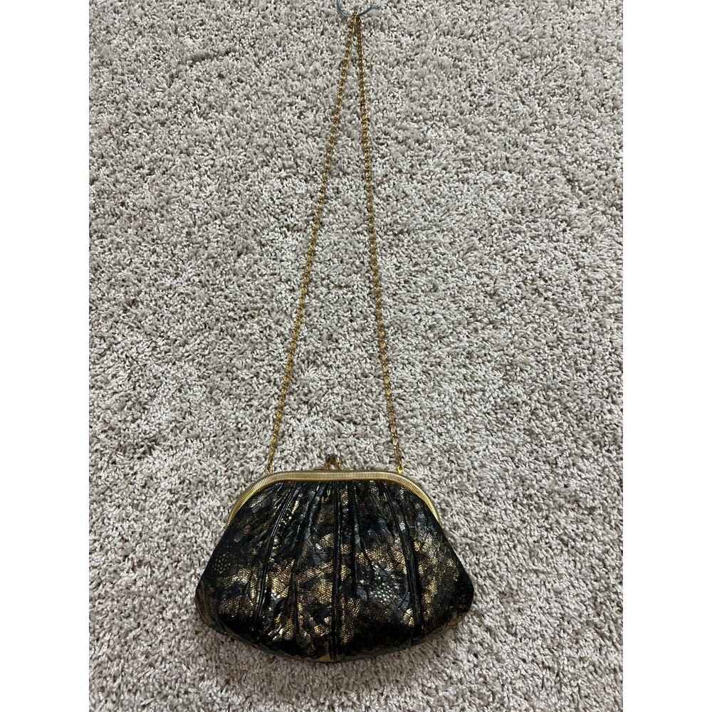 Judith Leiber SNAKE EMBOSSED SNAKESKIN FRAMED HANDBAG SHOULDER Bag Purse CLUTCH